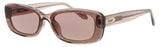 QUAY VIBE CHECK Frame DOE Lens BROWN FAWN
