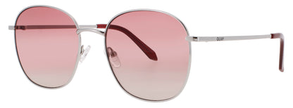 QUAY JEZABELL Frame SILVER Lens PEANUT TRANSPARENT