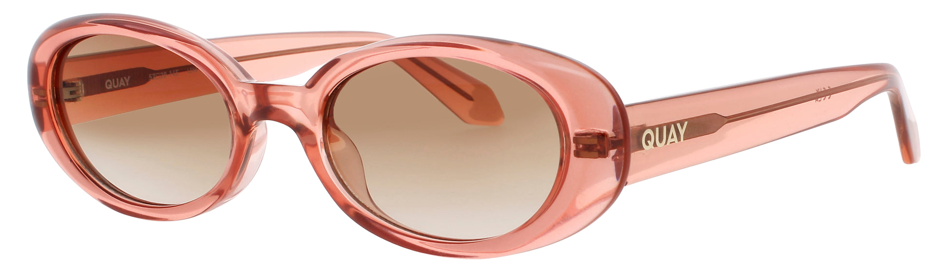 QUAY FELT CUTE Frame PALE ROSE Lens SEPIA