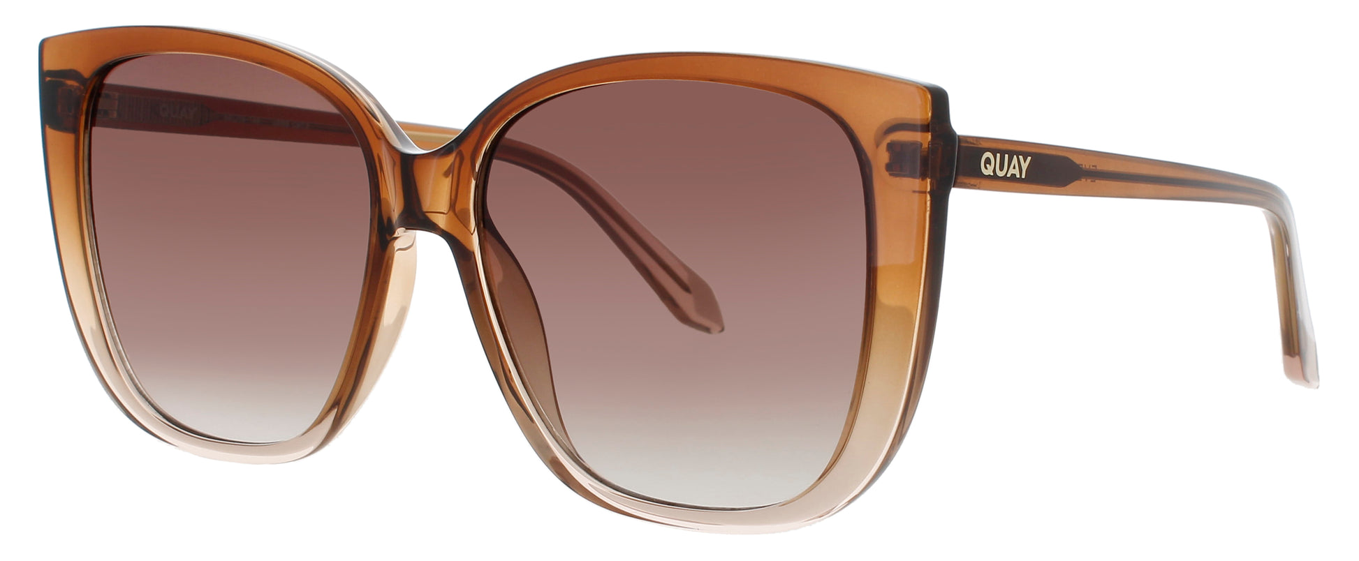 QUAY EVER AFTER Frame COFFEE DOE Lens BROWN TINT