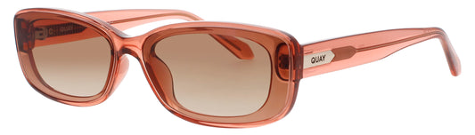 QUAY VIBE CHECK Frame PALE ROSE Lens SEPIA