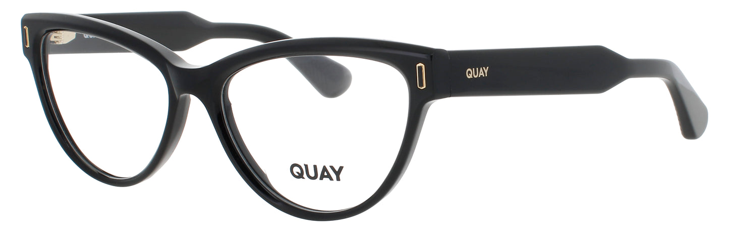 QUAY SO SHY RX Frame BLACK Lens DEMO
