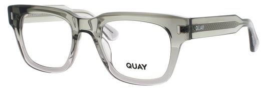 QUAY EXEC RX Frame CRYSTAL SAGE Lens DEMO