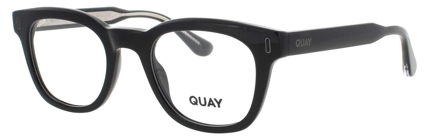 QUAY YOUR HONOR RX Frame BLACK Lens DEMO