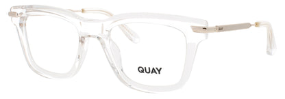 QUAY FIRST DRAFT RX Frame CRYSTAL Lens DEMO