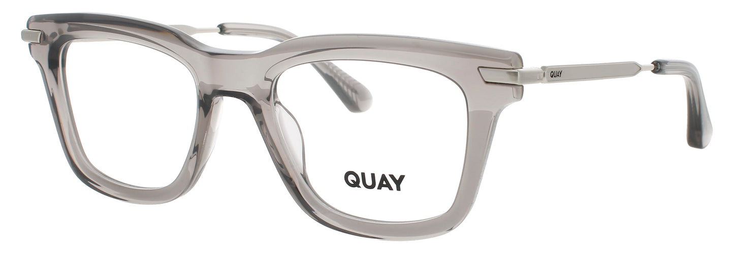 QUAY FIRST DRAFT RX Frame GREY Lens DEMO