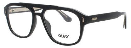 QUAY SPIN OFF RX Frame BLACK Lens DEMO