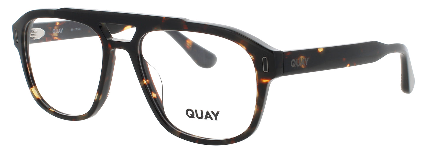 QUAY SPIN OFF RX Frame DARK TORTOISE Lens DEMO