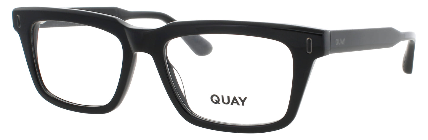 QUAY DEFINITION RX Frame BLACK Lens DEMO