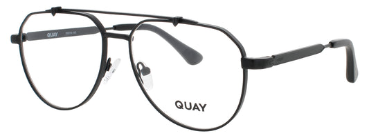 QUAY ALL CAPS RX Frame MATTE BLACK Lens DEMO