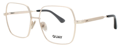QUAY LOOK IT UP RX Frame GOLD / BLACK Lens DEMO