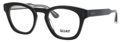 QUAY BOW TIE RX Frame BLACK / SILVER Lens DEMO