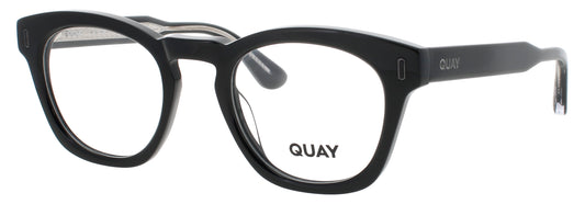 QUAY BOW TIE RX Frame BLACK / SILVER Lens DEMO