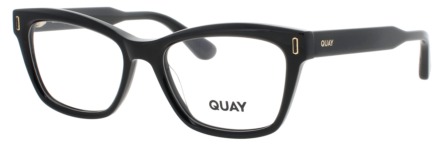 QUAY TRUST ME RX Frame BLACK Lens DEMO