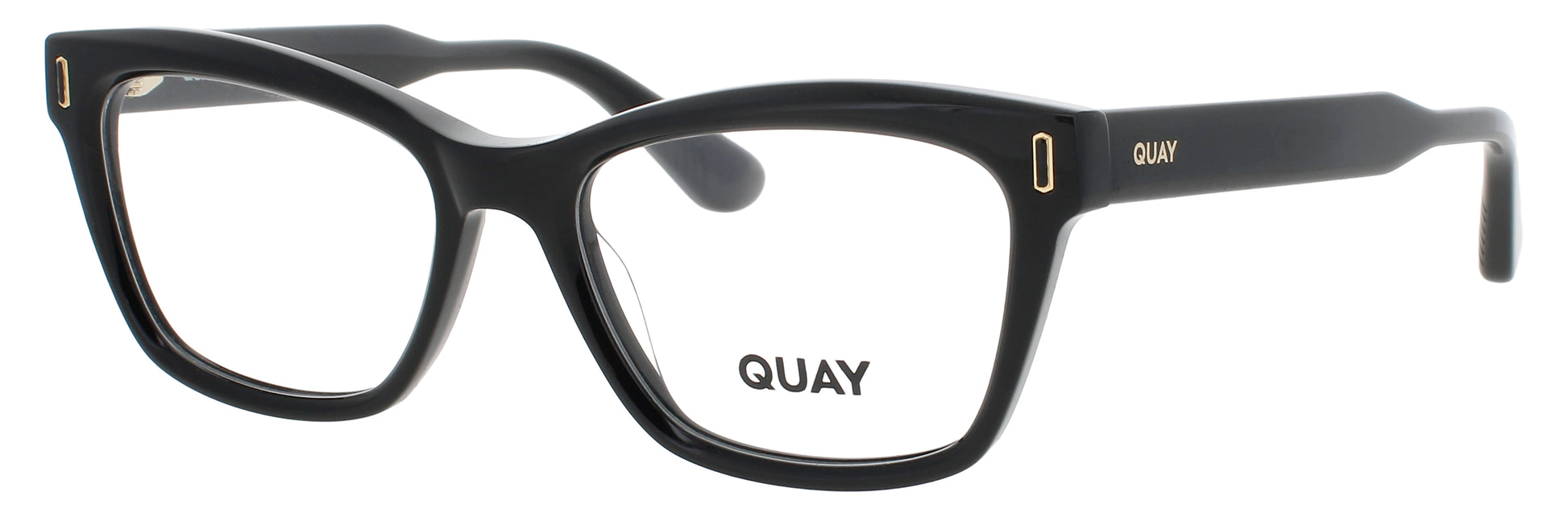 QUAY TRUST ME RX Frame BLACK Lens DEMO