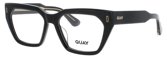 QUAY TRES CHIC RX Frame BLACK Lens DEMO