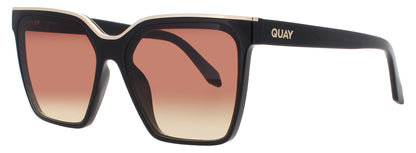 QUAY LEVEL UP Frame BLACK Lens BROWN/YELLOW