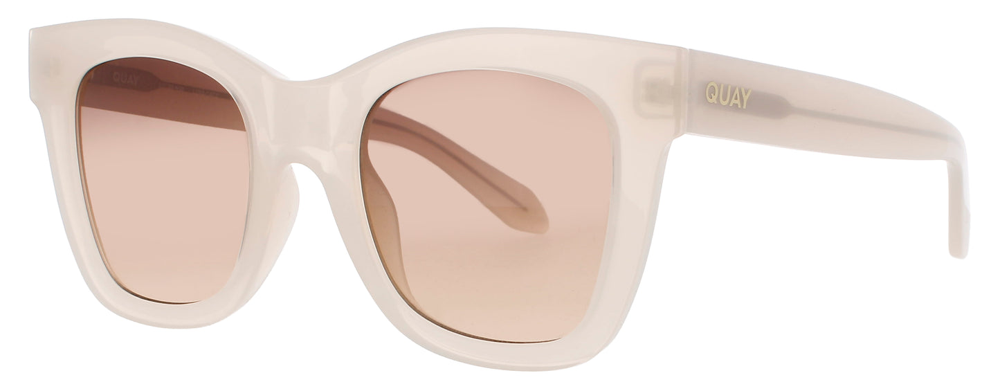 QUAY AFTER HOURS Frame BONE Lens BROWN / FAWN