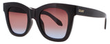 QUAY AFTER HOURS Frame CHAMPAGNE Lens BROWN/BLUE
