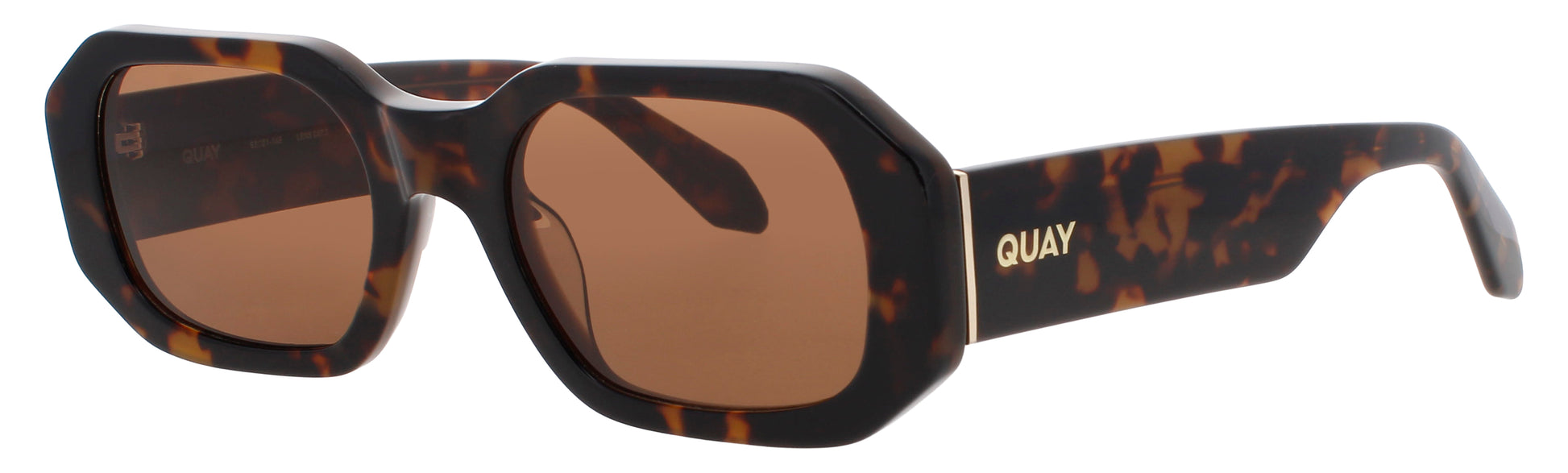 QUAY HYPED UP Frame COFFEE TORTOISE Lens BROWN