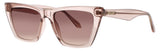 QUAY CALL THE SHOTS Frame DOE Lens DARK FAWN