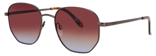 QUAY BIG TIME Frame CHOCOLATE Lens BROWN TO BLUE GRADIENT