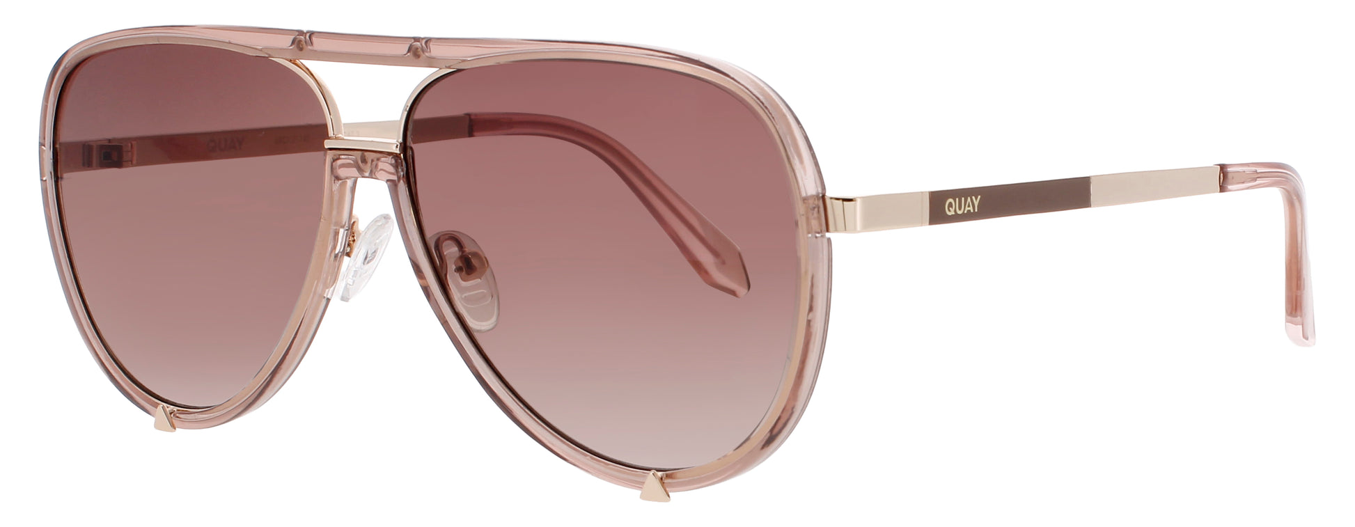 QUAY HIGH PROFILE Frame DOE Lens BROWN