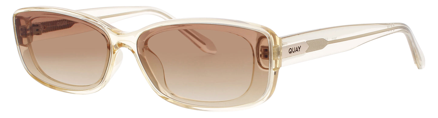 QUAY VIBE CHECK Frame DARK FOREST Lens SEPIA