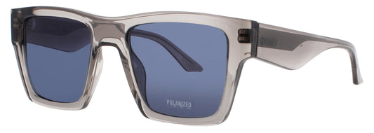 QUAY FAST LANE Frame GREY Lens NAVY/POLORIZED