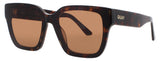 QUAY DRIVE IN Frame DARK TORTOISE Lens BROWN