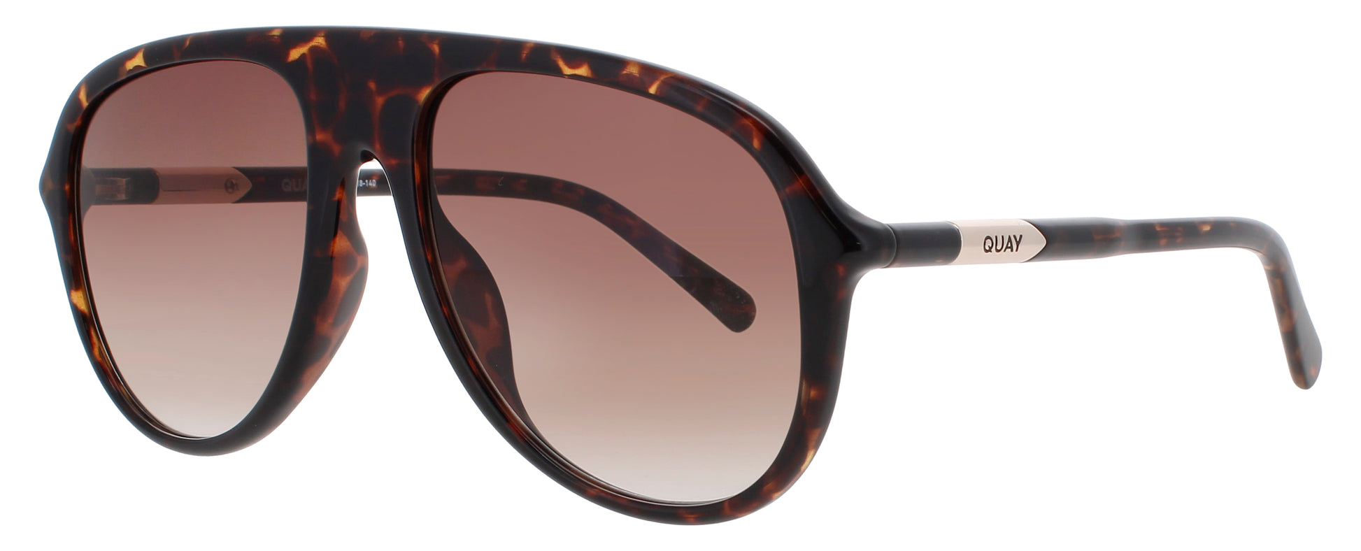 QUAY CHART TOPPER Frame DARK TORTOISE Lens BROWN