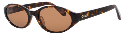 QUAY AURA POINTS Frame NEUTRAL TORTOISE Lens BROWN