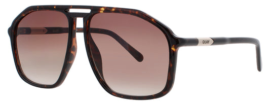 QUAY STUDIO SESH Frame DARK TORTOISE Lens BROWN  