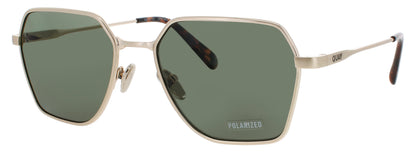 QUAY WORLD TOUR Frame GOLD / TORTOISE Lens GREEN POLARIZED