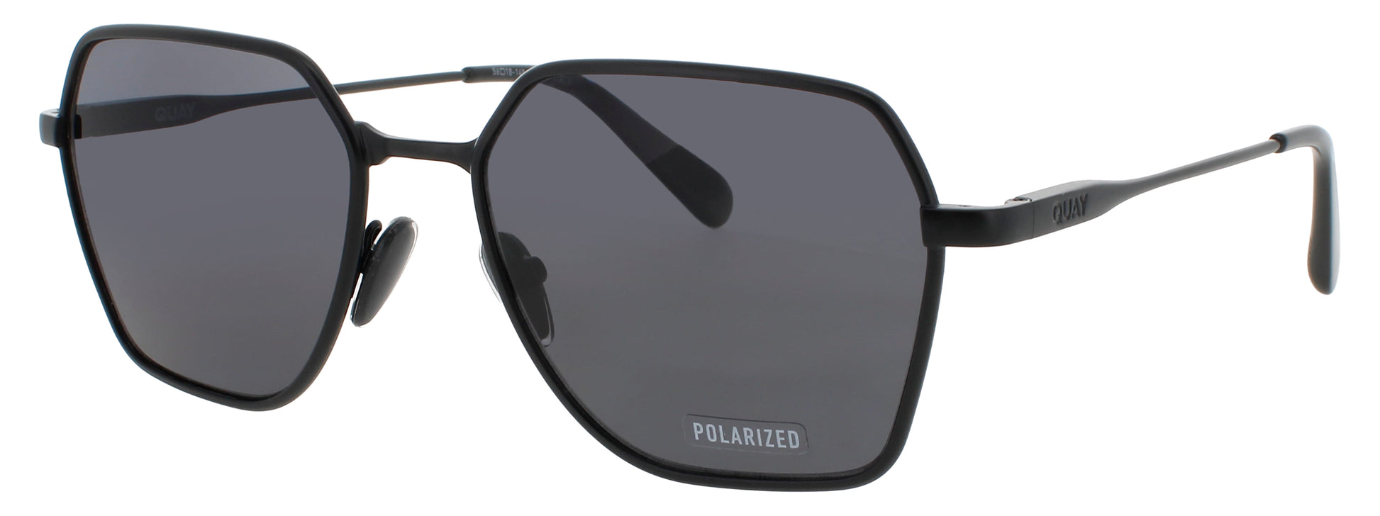 QUAY WORLD TOUR Frame MATTE BLACK  Lens SMOKE POLARIZED