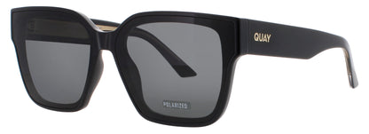 QUAY DRIVE IN Frame BLACK Lens BLACK/POLORIZED