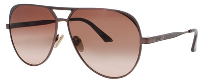 QUAY OPEN TAB Frame DARK BRONZE / DEEP PURPLE Lens BROWN TO TAN GRADIENT