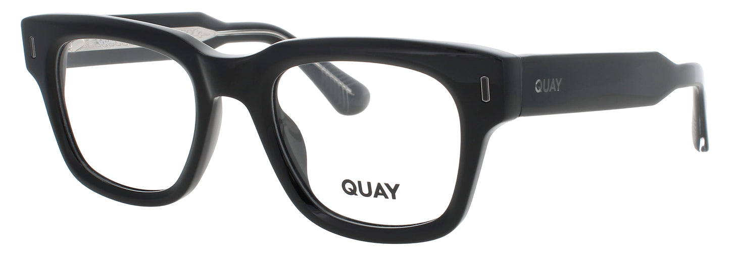 QUAY EXEC 50MM RX Frame BLACK Lens DEMO