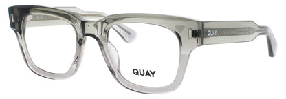 QUAY EXEC 50MM RX Frame CRYSTAL SAGE Lens DEMO