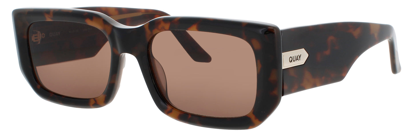 QUAY TELL ME MORE Frame COFFEE TORTOISE Lens BROWN TINT