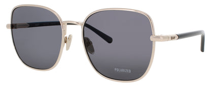QUAY UPTOWN Frame GOLD / BLACK Lens SMOKE POLARIZED