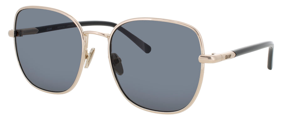 QUAY UPTOWN Frame GOLD / BLACK Lens SMOKE