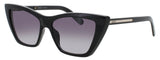 QUAY SET IN STONE Frame BLACK Lens SMOKE