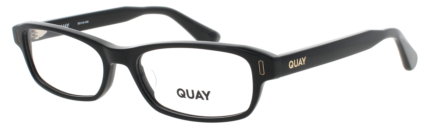 QUAY WORK CRUSH RX Frame BLACK Lens DEMO