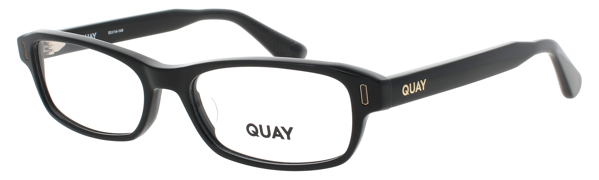 QUAY WORK CRUSH RX Frame BLACK Lens DEMO