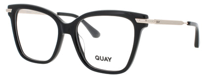 QUAY TELL ALL RX Frame BLACK Lens DEMO
