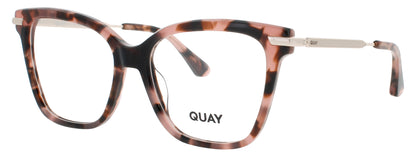 QUAY TELL ALL RX Frame RUST TORTOISE Lens DEMO