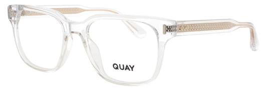 QUAY OFFLINE RX Frame CRYSTAL / GOLD Lens DEMO