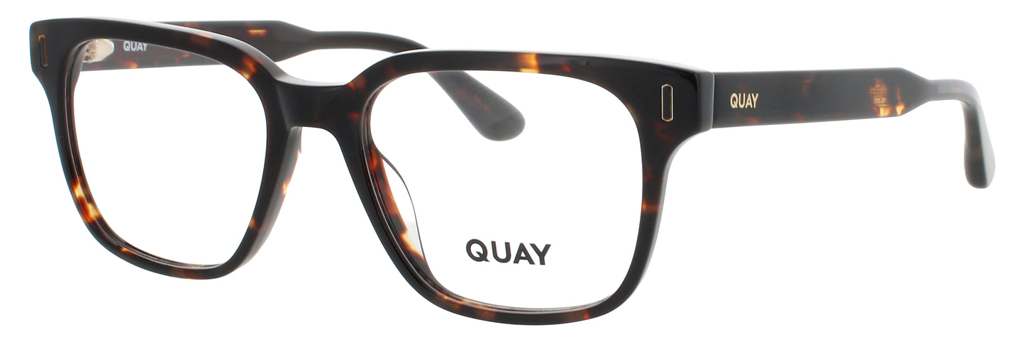 QUAY OFFLINE RX Frame DARK TORTOISE / GOLD Lens DEMO