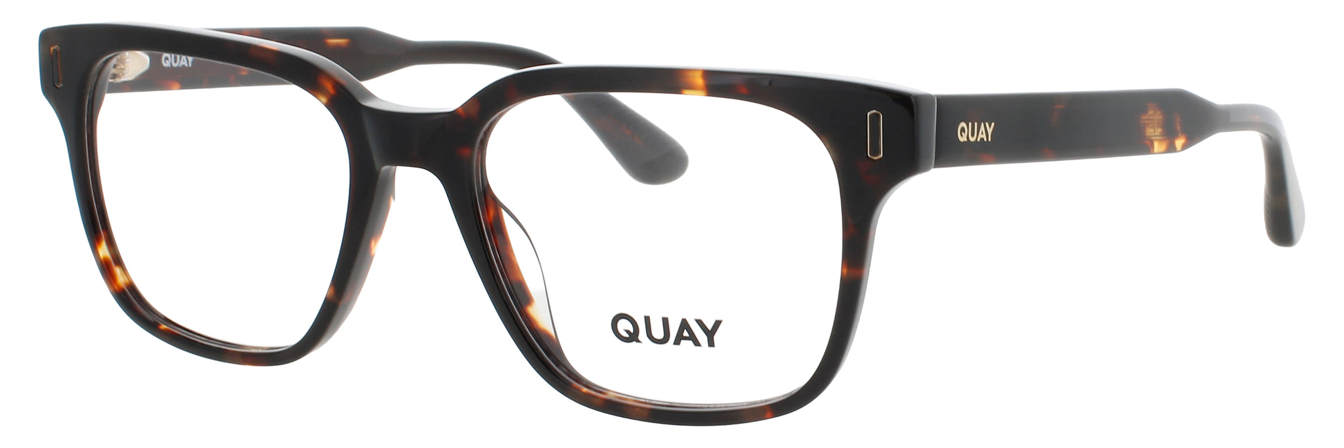 QUAY OFFLINE RX Frame DARK TORTOISE / GOLD Lens DEMO